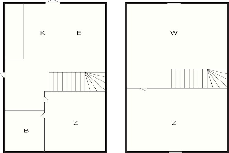 Strandplezier in Hurup -- By Traum Ferienwohnungen-Plattegrond