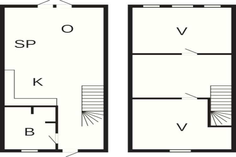 Strandplezier in Hurup -- By Traum Ferienwohnungen-Plattegrond