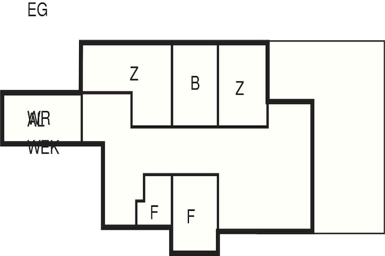 8 person holiday home in Tau-By Traum-Floor plan