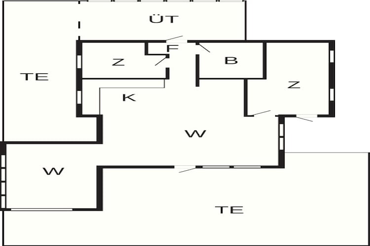 6 persoons vakantie huis in Ølsted-By Traum-Plattegrond