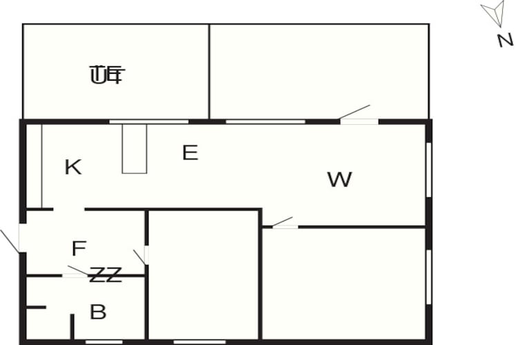 6 Personen Ferienhaus in Idestrup-By Traum - Grundriss