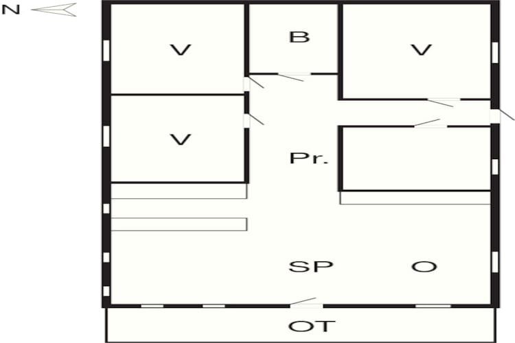 6 Personen Ferienhaus in Stubbekøbing-By Traum-Grundriss