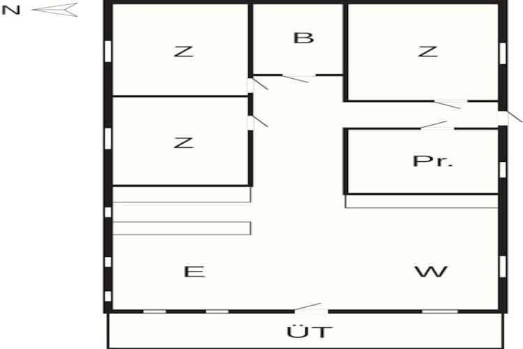 6 persoons vakantie huis in Stubbekøbing-By Traum-Plattegrond