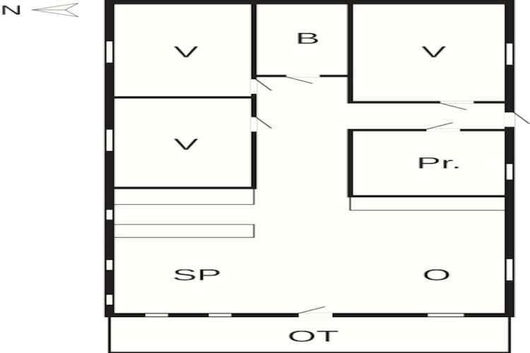 6 persoons vakantie huis in Stubbekøbing-By Traum-Plattegrond