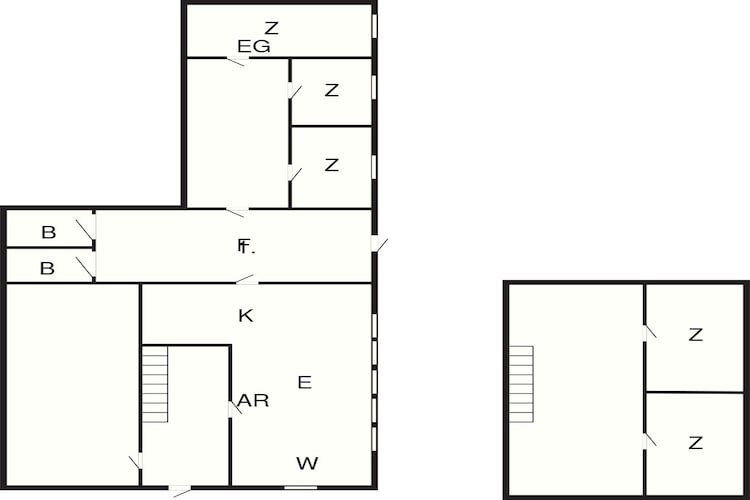 12 persoons vakantie huis in Roslev-By Traum - Plattegrond