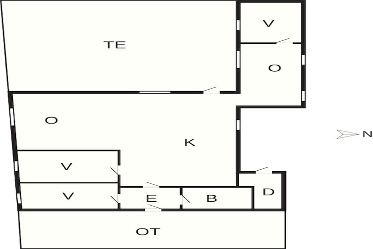 6 persoons vakantie huis in Struer-By Traum-Plattegrond