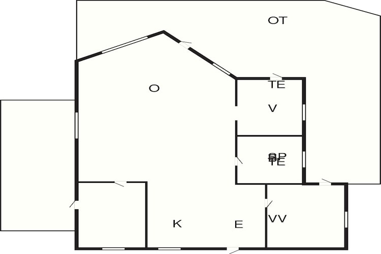 4 star holiday home in Hadsund-By Traum-Floor plan