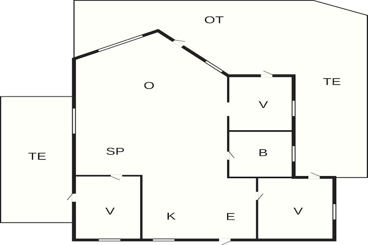 4 sterren vakantie huis in Hadsund-By Traum-Plattegrond