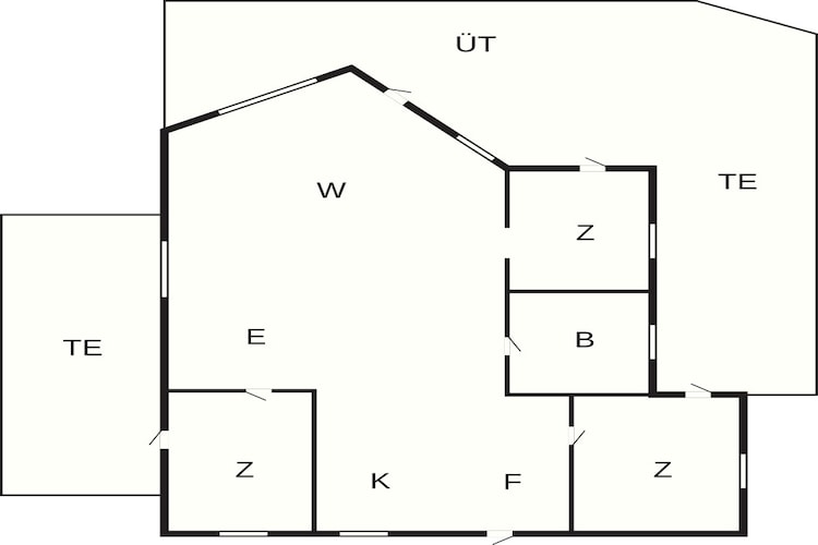 4 sterren vakantie huis in Hadsund-By Traum-Plattegrond