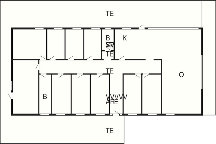 4 star holiday home in Ulfborg-By Traum-Floor plan