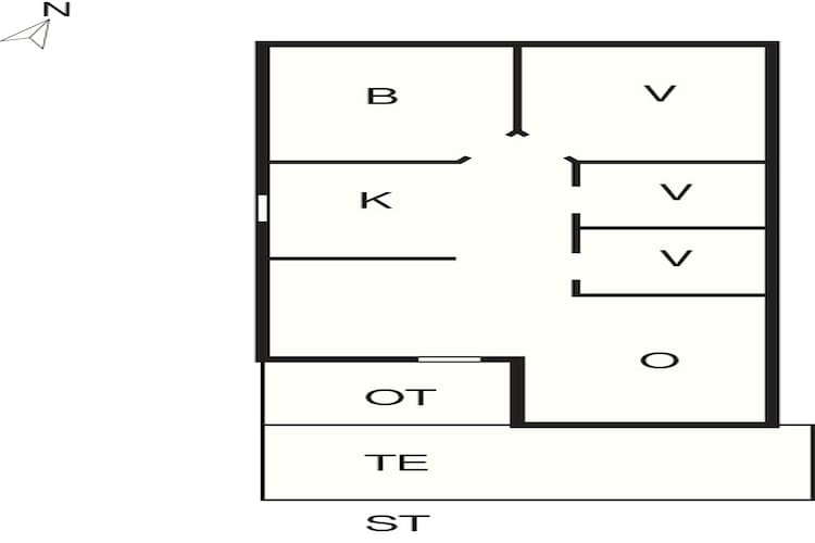4 star holiday home in Nordborg-Floor plan