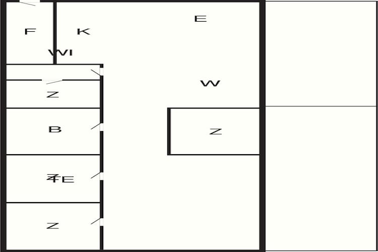 8 person holiday home in Skjern-By Traum-Floor plan