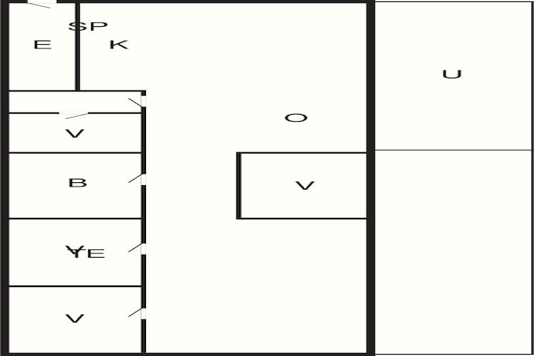 8 person holiday home in Skjern-By Traum-Floor plan