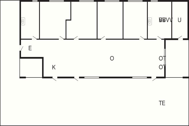 4 star holiday home in Knebel-By Traum-Floor plan