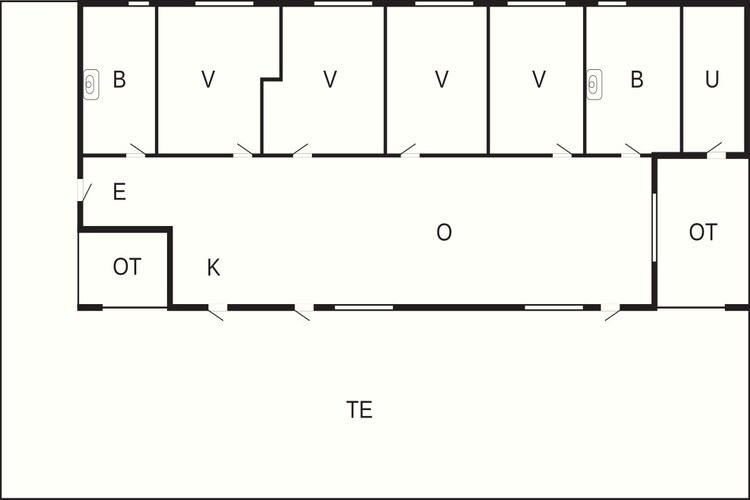 4 sterren vakantie huis in Knebel-By Traum-Plattegrond