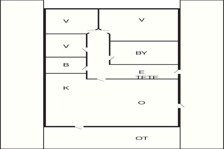 4 Sterne Ferienhaus in Odder-By Traum-Grundriss