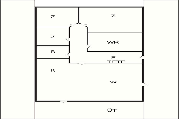 4 Sterne Ferienhaus in Odder-By Traum-Grundriss