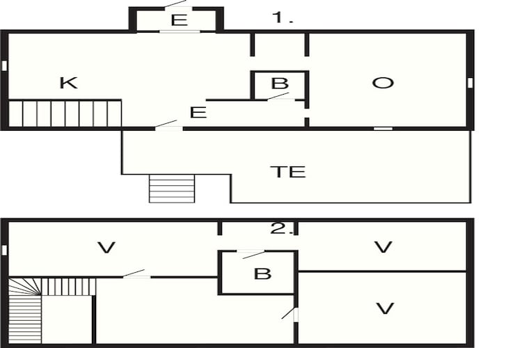 4 Sterne Ferienhaus in HJORTKVARN-By Traum-Grundriss