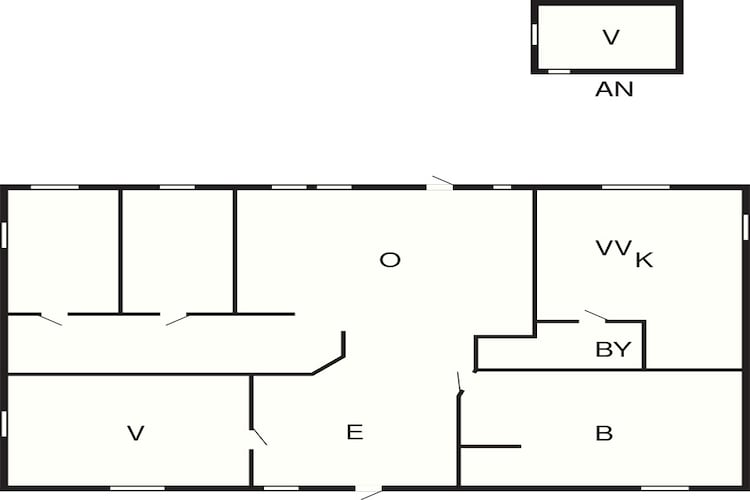 4 Sterne Ferienhaus in INGARÖ-By Traum-Grundriss