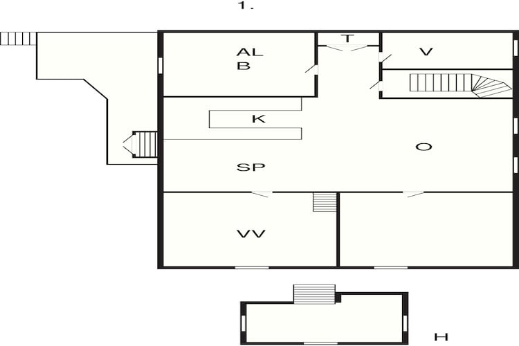 4 sterren vakantie huis in Thisted-By Traum - Plattegrond