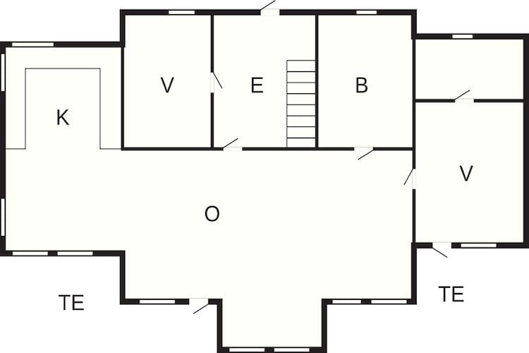 6 persoons vakantie huis in Svensby-By Traum-Plattegrond