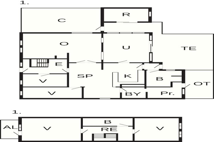 8 Personen Ferienhaus in Nykøbing F-By Traum - Grundriss