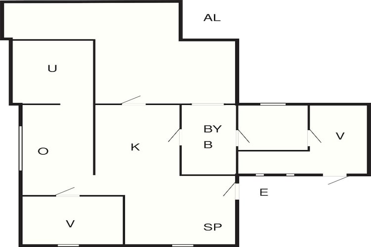 6 Personen Ferienhaus in HÄLLEKIS - Grundriss