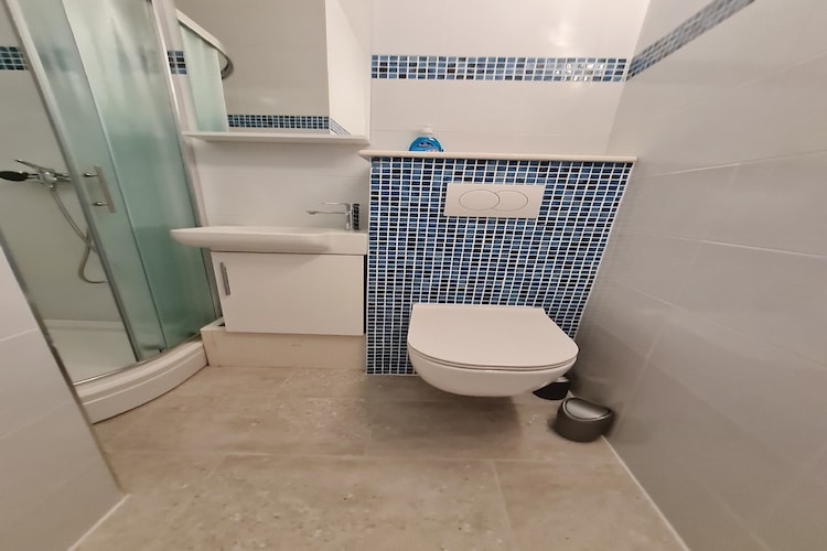 Luxury apartment Ani - Three Bedroom Apartment with terrace and Swimming pool-Badkamer