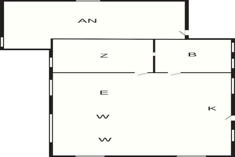 5 persoons vakantie huis in Brovst-By Traum-Plattegrond