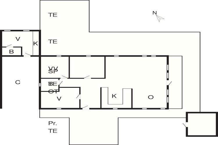 6 Personen Ferienhaus in Hejls-By Traum-Grundriss