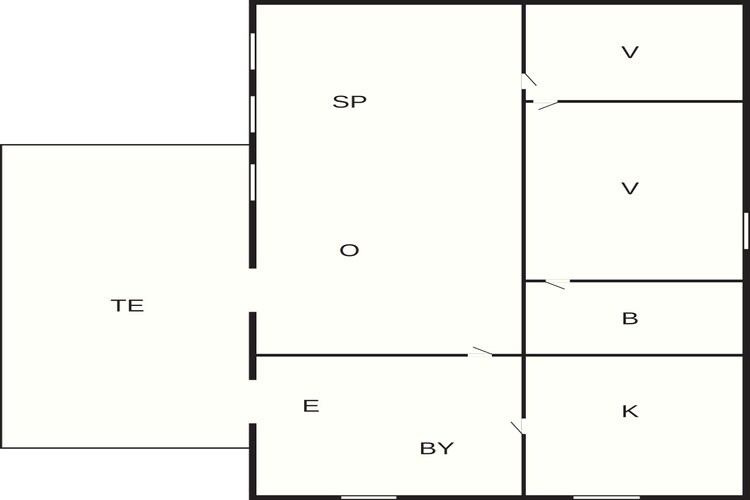 4 persoons vakantie huis in Hadsund-By Traum-Plattegrond
