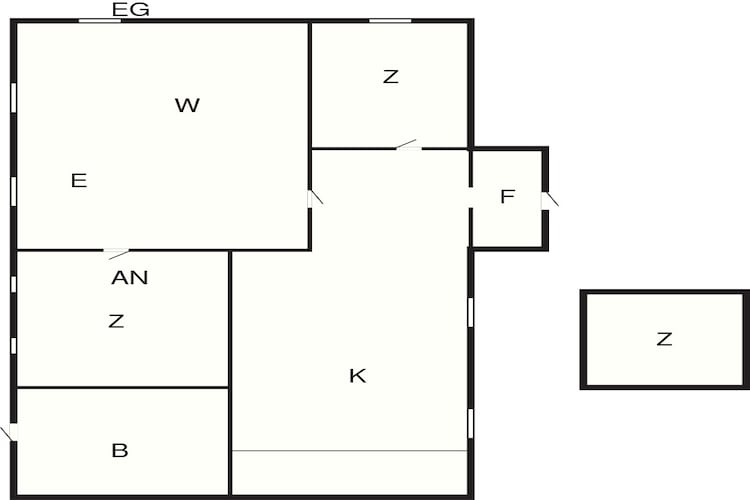 4 sterren vakantie huis in tånumshede-By Traum - Plattegrond