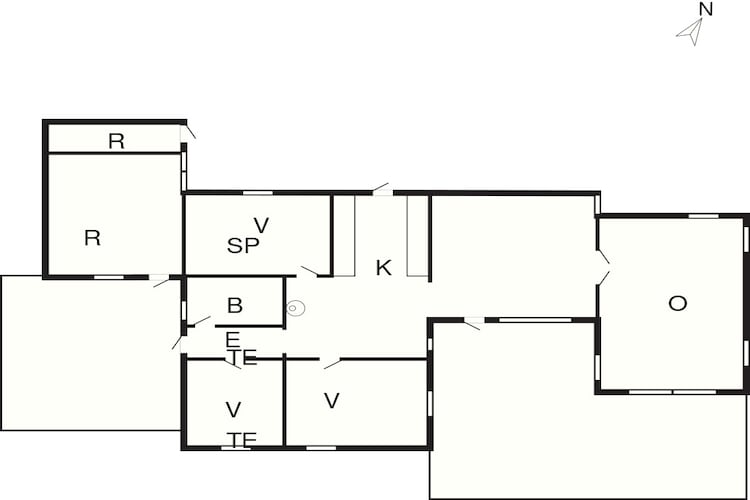 Maison de vacances pour 5 a Middelfart-By Traum-Plan d'étage