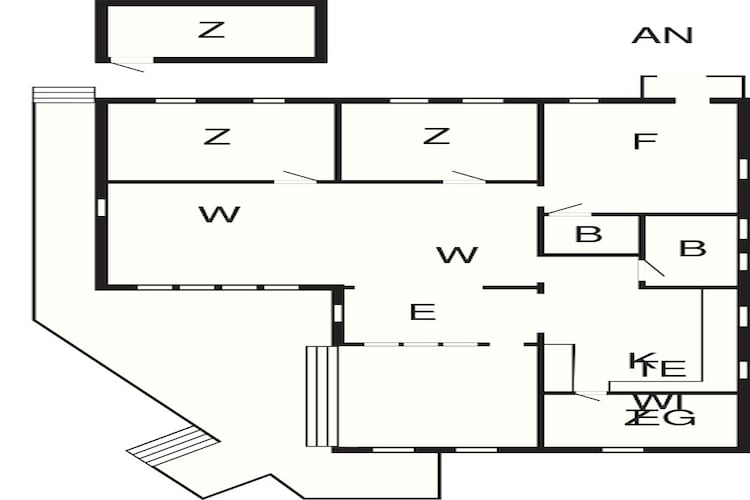 5 Sterne Ferienhaus in HÖÖR-By Traum-Grundriss