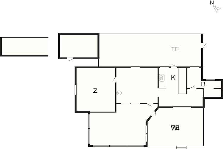 5 Personen Ferienhaus in Karrebæksminde-By Traum-Grundriss