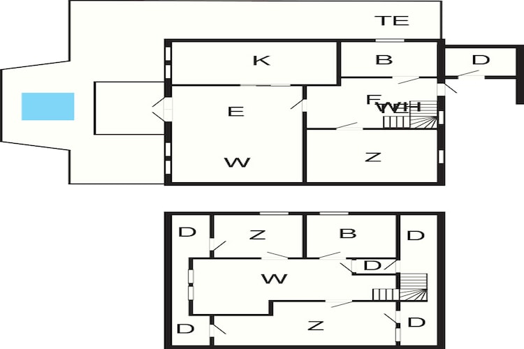 Maison de vacances pour 8 a Masfjordnes-By Traum-Plan d'étage
