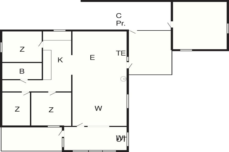 6 Personen Ferienhaus in Haderslev-By Traum-Grundriss
