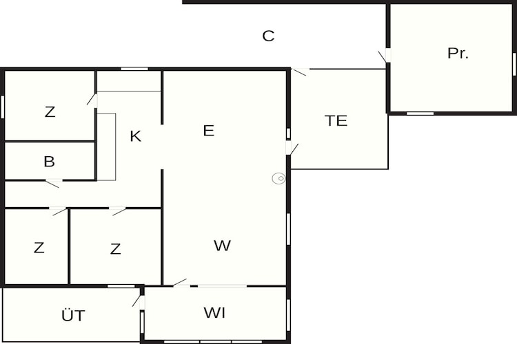 6 persoons vakantie huis in Haderslev-By Traum-Plattegrond