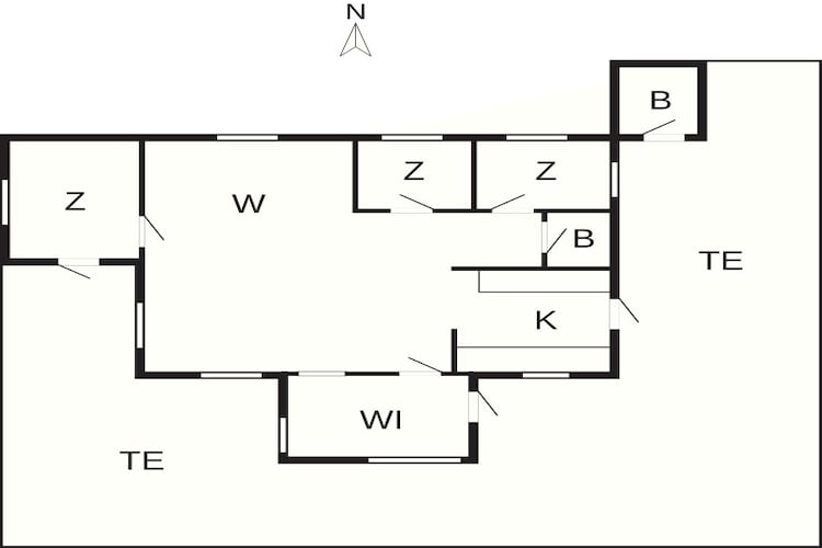 6 persoons vakantie huis in Struer-By Traum - Plattegrond