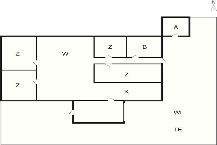 6 persoons vakantie huis in Struer-By Traum - Plattegrond