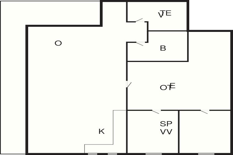 4 Sterne Ferienhaus in Juelsminde-By Traum-Grundriss
