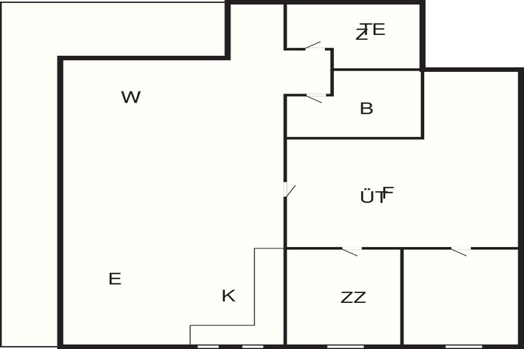 4 sterren vakantie huis in Juelsminde-By Traum - Plattegrond