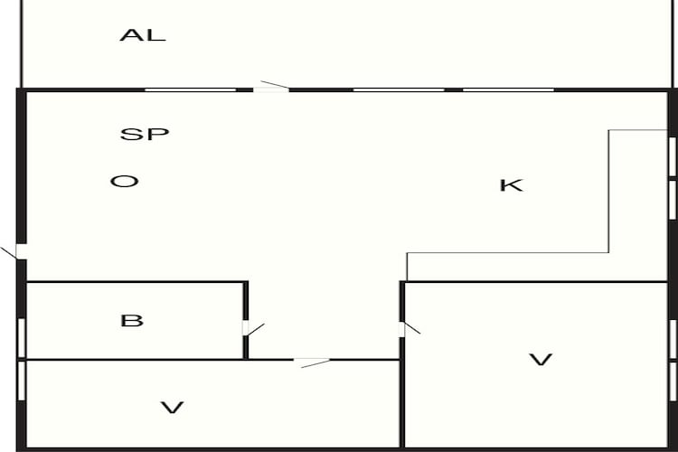 4 Sterne Ferienhaus in Køpingsvik-By Traum-Grundriss