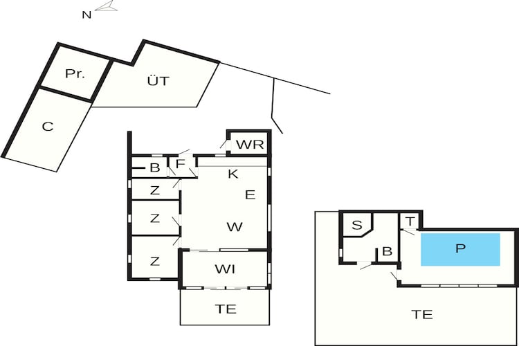 4 sterren vakantie huis in Hejls-By Traum-Plattegrond