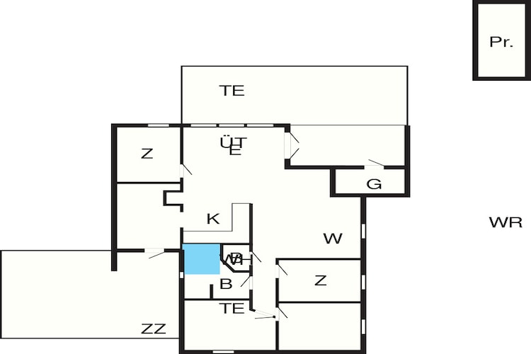 4 etoiles maison de vacances a Hejls-By Traum-Plan d'étage