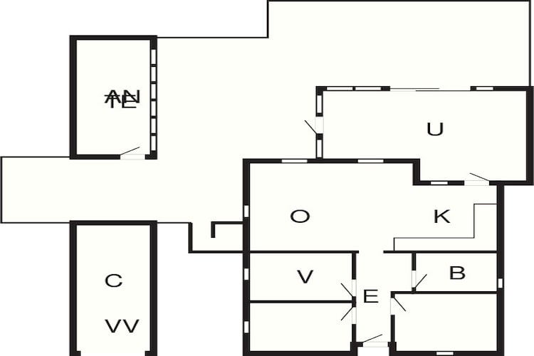 4 sterren vakantie huis in Væggerløse-By Traum-Plattegrond