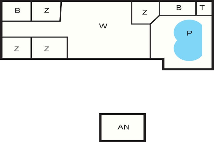 4 sterren vakantie huis in Ørsted-By Traum - Plattegrond