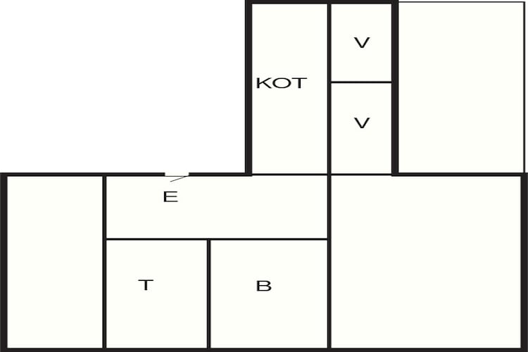 5 person holiday home in Skjern-By Traum-Floor plan