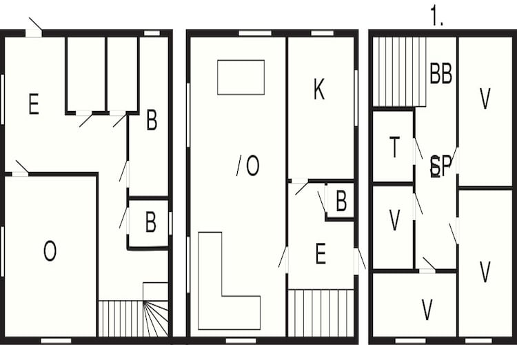 8 Personen Ferienhaus in Flatraket-By Traum - Grundriss