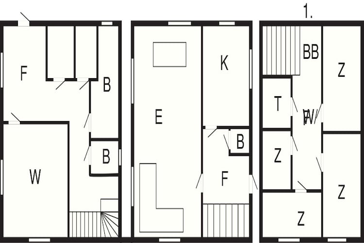 8 Personen Ferienhaus in Flatraket-By Traum - Grundriss
